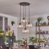 Koyoto Hanglamp, Kogellampje 35 cm Duidelijk, 4-lichts