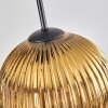 Koyoto Hanglamp, Kogellampje 35 cm Goud, Duidelijk, 4-lichts