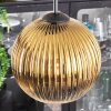 Koyoto Hanglamp, Kogellampje 35 cm Goud, Duidelijk, 4-lichts