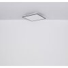 Globo Doro Plafondlamp LED Antraciet, Wit, 1-licht, Afstandsbediening