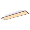 Globo Doro Plafondlamp LED Antraciet, Wit, 1-licht, Afstandsbediening