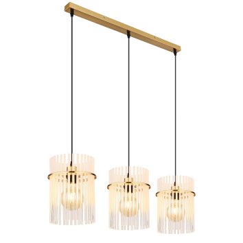 Globo Gorley Hanglamp Goud, 3-lichts