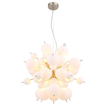 Globo Udo Hanglamp Nikkel mat, 6-lichts