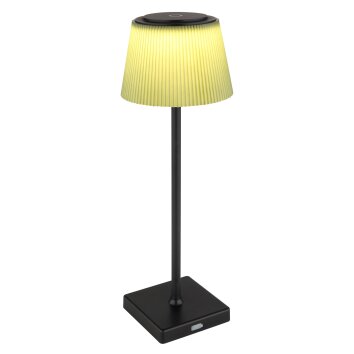 Globo Gregoir Tafellamp LED Zwart, 1-licht