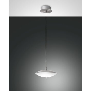 Fabas Luce Spiny Hanglamp LED Nikkel mat, 1-licht