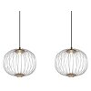 Globo Galway Hanglamp LED Nikkel mat, 1-licht