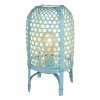 Globo Cairo Tafellamp Blauw, 1-licht