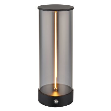 Globo Bendy Tafellamp LED Zwart, 1-licht