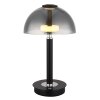 Globo Uldin Tafellamp LED Rookkleurig, 1-licht
