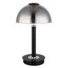 Globo Uldin Tafellamp LED Rookkleurig, 1-licht