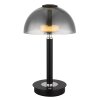 Globo Uldin Tafellamp LED Rookkleurig, 1-licht