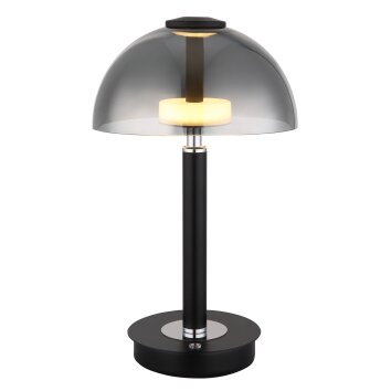 Globo Uldin Tafellamp LED Rookkleurig, 1-licht