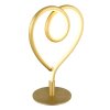 Globo Amore Tafellamp LED Goud, 1-licht