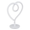 Globo Amore Tafellamp LED Wit, 1-licht