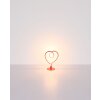 Globo Amore Tafellamp LED Wit, 1-licht