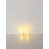 Globo Candle Tafellamp LED Transparant, Helder, 1-licht