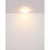 Globo Warata Plafondlamp LED Wit, 1-licht, Afstandsbediening, Kleurwisselaar
