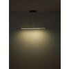 Globo Quito Hanglamp LED Donkerbruin, Zwart, 1-licht
