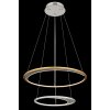 Globo Umbra Hanglamp LED Goud, Zilver, 1-licht, Afstandsbediening