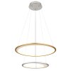 Globo Umbra Hanglamp LED Goud, Zilver, 1-licht, Afstandsbediening