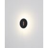Globo Avery Wandlamp LED Donkerbruin, Zwart, 1-licht