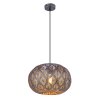 Globo Solera Hanglamp Zilver, 1-licht