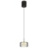 Globo Fogsy Hanglamp LED Zwart, 1-licht