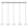 Globo Aida Hanglamp LED Chroom, 1-licht