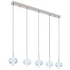Globo Aida Hanglamp LED Chroom, 1-licht