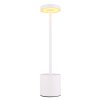 Globo Polina Tafellamp LED Wit, 1-licht