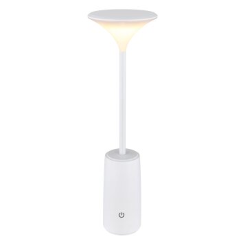 Globo Quirin Tafellamp LED Wit, 1-licht