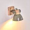 Orny Muurlamp Hout licht, 1-licht
