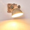 Orny Muurlamp Hout licht, 1-licht