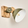 Orny Muurlamp Hout licht, 1-licht