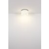 Globo Klunka Plafondlamp LED Chroom, 1-licht, Afstandsbediening