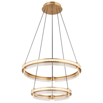 Globo Blondie Hanglamp LED Goud, 1-licht, Afstandsbediening