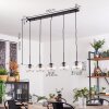 Koyoto Kogellampje, Hanglamp Zwart, 5-lichts