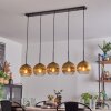 Koyoto Kogellampje, Hanglamp Zwart, 5-lichts