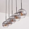 Koyoto Kogellampje, Hanglamp Zwart, 5-lichts