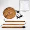 Bassagoda Staande lamp Natuurlijke kleuren, 1-licht