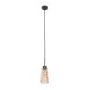 steenhouwer Vidrio Hanglamp Zwart, 1-licht