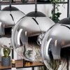 Gastor Hanglamp, Kogellampje, Hanglamp Chroom, Duidelijk, Rookkleurig, 3-lichts