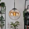 Gastor Hanglamp, Kogellampje, Hanglamp Amber, Duidelijk, 1-licht