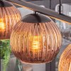 Koyoto Hanglamp, Kogellampje, Hanglamp Koperkleurig, 3-lichts