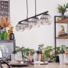 Koyoto Hanglamp, Kogellampje, Hanglamp Duidelijk, Rookkleurig, 4-lichts
