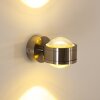 Indore Muurlamp LED Nikkel mat, 2-lichts