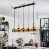 Gastor Hanglamp, Kogellampje, Hanglamp Goud, Duidelijk, 5-lichts
