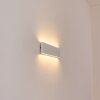 Gamas Wandlamp voor buiten, Badkamerlamp, Wandlamp, Muurspot Wit, 1-licht