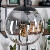 Gastor Hanglamp, Kogellampje, Hanglamp Duidelijk, Rookkleurig, 5-lichts