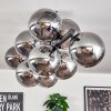 Gastor Plafondlamp, Kogellampje Rookkleurig, 10-lichts